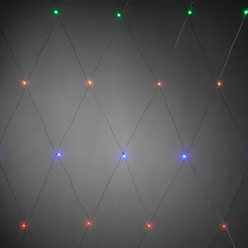 Lysnett Gnosjö Konstsmide 64 stk LED 2x2 m