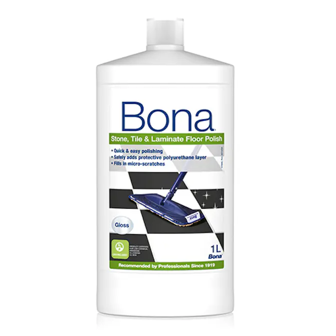 Golvtillbehör Bona Polish för Laminat, Klinker & Linoleum 1L
