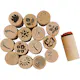 Stempelsett Creativ Company Deco Art Blomster og Blader 15-Pk