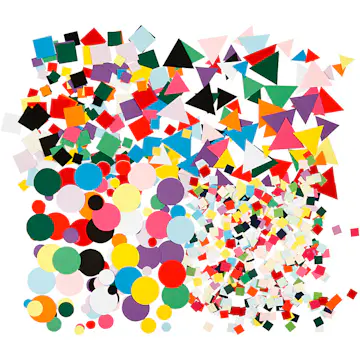 Kartongmosaikk Creativ Company Ass Farger 1 Pk