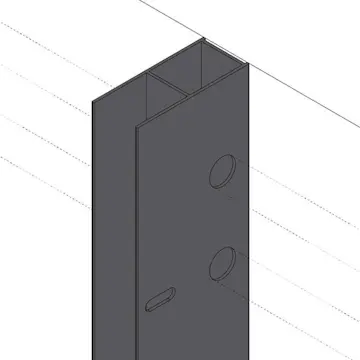 Profil for rørtrekking Bathlife Profil Hvit