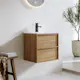Tvättställsskåp Bathlife Charm med Tvättställ