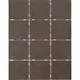 Flis Arredo Slate Brun 10x10 cm