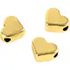 Leddperler Creativ Company Forgylt str 5,5x7 mm Hullstr 1 mm 3 stk/1 Pk