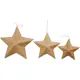 Stjerner Creativ Company Papir Mache D7,5+10+12,5 cm 6 St/1 Pk