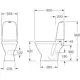 Toalettstol Gustavsberg Nautic 1510 Hygienic Flush