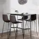 Spisegruppe Venture Home Rax med 4 stk Alexi Stoler