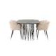 Spisegruppe furniture/fashion Stone med 4 Limhamn Stoler