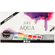 Akvarellfarge Creativ Company Art Aqua Metallicfarger Str 10x15 mm 12 Farge/1 Pk