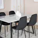 Spisegruppe Venture Home Estelle 140 med 4 Phoi Stoler