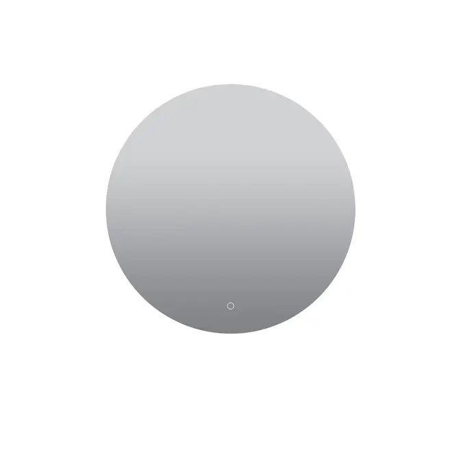 Speil Lavabo Studio Rund LED
