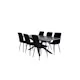 Spisegruppe Venture Home Piata med 6 Walerina Stoler