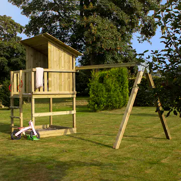 Klatrestativ PLUS Play med Huskestativ