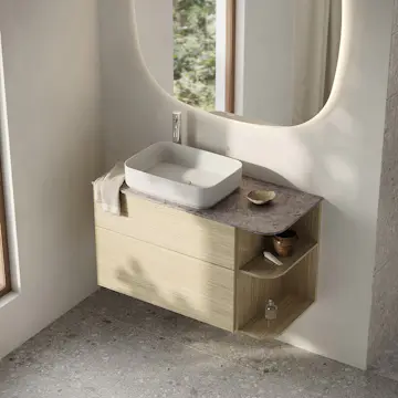 Bänkskiva Svedbergs Poem Soft Kalk