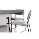 Spisegruppe furniture/fashion Copenhagen Ø140 cm med 6 Kenth Stoler