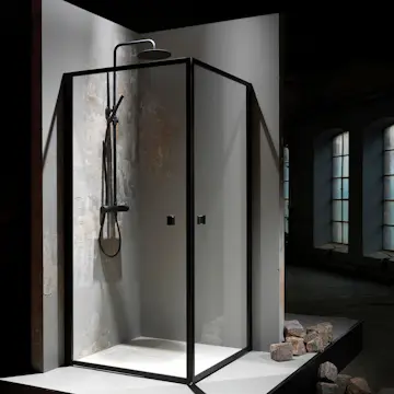 Duschhörn Macro Design Empire Klarglas