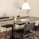 Spisegruppe Venture Home Oslo med 4 Kungshamn Stoler Kunstlær