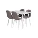 Spisegruppe Venture Home Polar med 4stk Stoler