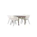 Spisegruppe Venture Home Andy med 4 stk Day Stoler