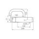 Operationsblandare FM Mattsson Tronic WMS med Termostatfunktion