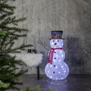 Utendørsdekorasjon Star Trading Tecidy Snø LV