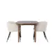 Spisegruppe Venture Home Andy med 4 Berit Stoler
