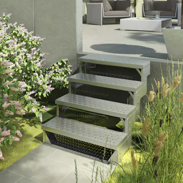 Hagetrapp Dolle Gardentop uten Rekkverk