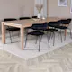 Spisegruppe Venture Home Shy med 6 Aris Spisestoler