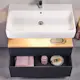 Tvättställsskåp Duravit Qatego med Tvättställ, Lådor och Belysning