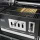 Gass/Kullgrill Metalcraft Cleveland med Røyk