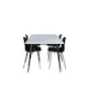 Spisegruppe Venture Home Jolie med 4 Ardi Stoler