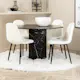 Spisegruppe Venture Home Monte Carlo med 4 Pobbie Stoler