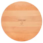 Skjærefjøl Cozze i Bøk til Pizza Ø350x15 mm