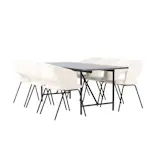 Spisegruppe Venture Home Astrid med 6 Day Stoler