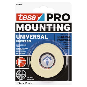 Monteringstape Tesa Pro Universal 19 mm