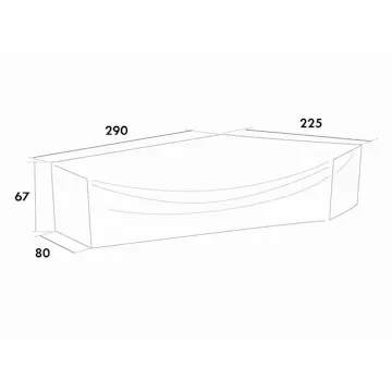 Møbeltrekk Hillerstorp Lounge 290/80X225/80X67 Cm