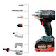 Batteridrill Metabo BS 18 LTX BLQI 2X5,5AH