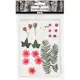 Tørkede Creativ Company Blomster og Blader Lysrød 19 Mix/1 Pk