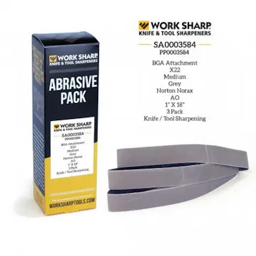Slipebånd Work Sharp til Båndslipeguide Medium 3-Pk