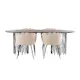 Spisegruppe furniture/fashion Stone med 4 Limhamn Stoler
