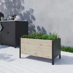 Blomsterkasse PLUS Classic med Stålgavel 83 cm