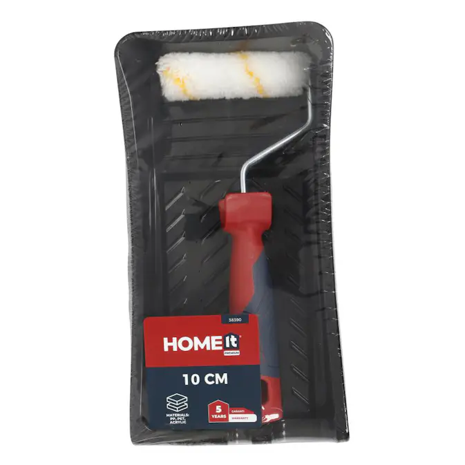 Målarrulle Home It Med Bricka 10 cm