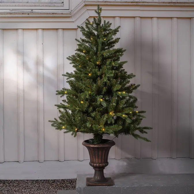 Juletre Star Trading Byske Kunstig 120 cm med LED 80 Lys