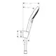 Dusjholdersett Hansgrohe Raindance Select S