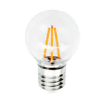 LED-pære Sunwind Filament E27 4W kronepære 12V