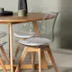 Spisegruppe Venture Home Yakidon Ø120 cm med 4 stk Edvin Stoler