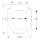 Toalettsits Pressalit Sign/Spira S1024