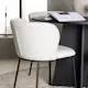 Spisegruppe Venture Home Bootcut Ø110 cm med 4 stk Edina Stoler