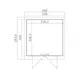 Bod Krifon Innvik 1 Pulttak 4,8m²