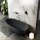 Badkar Bathlife Klok Svart